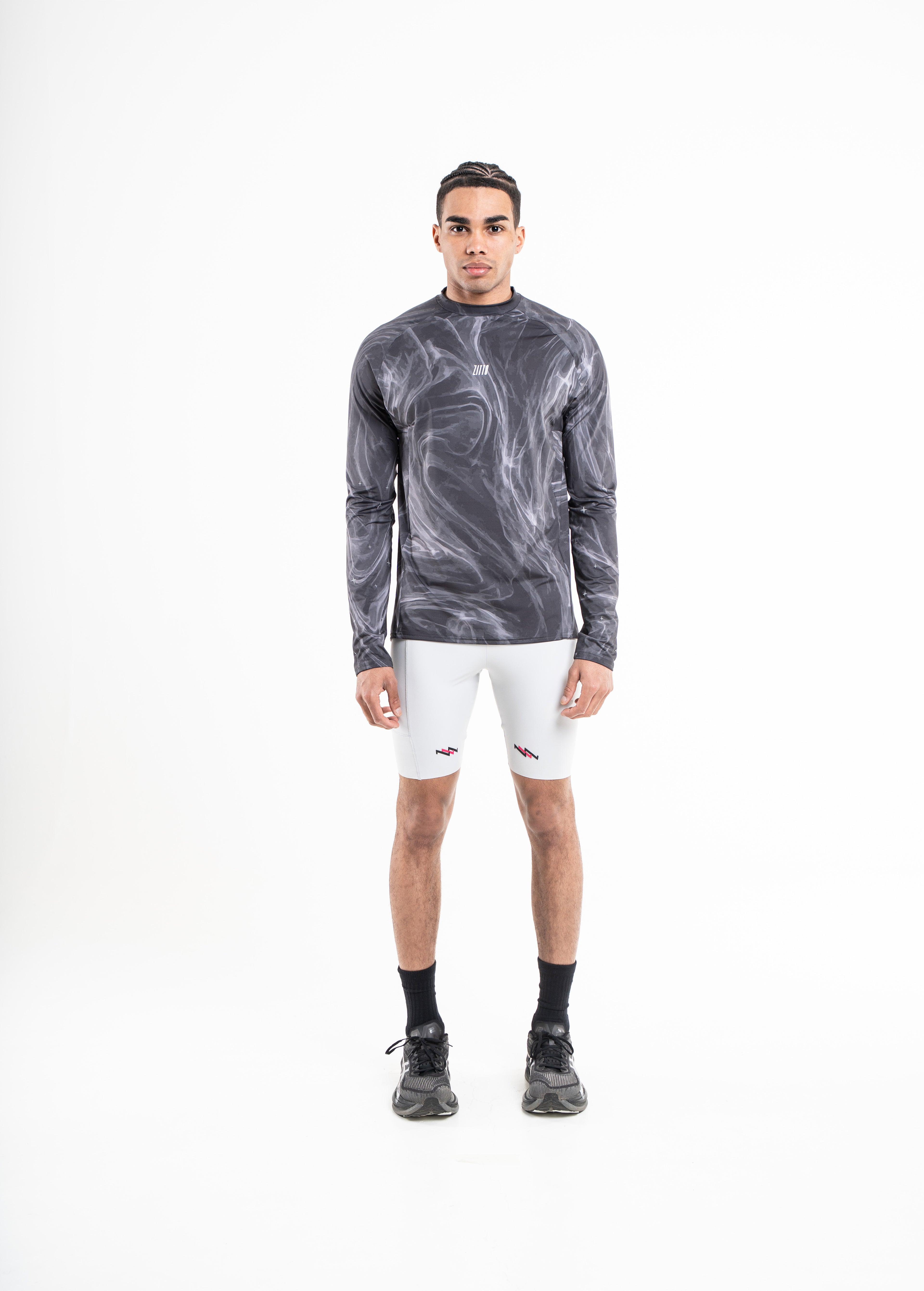 GREY NEBULA LONGSLEEVE