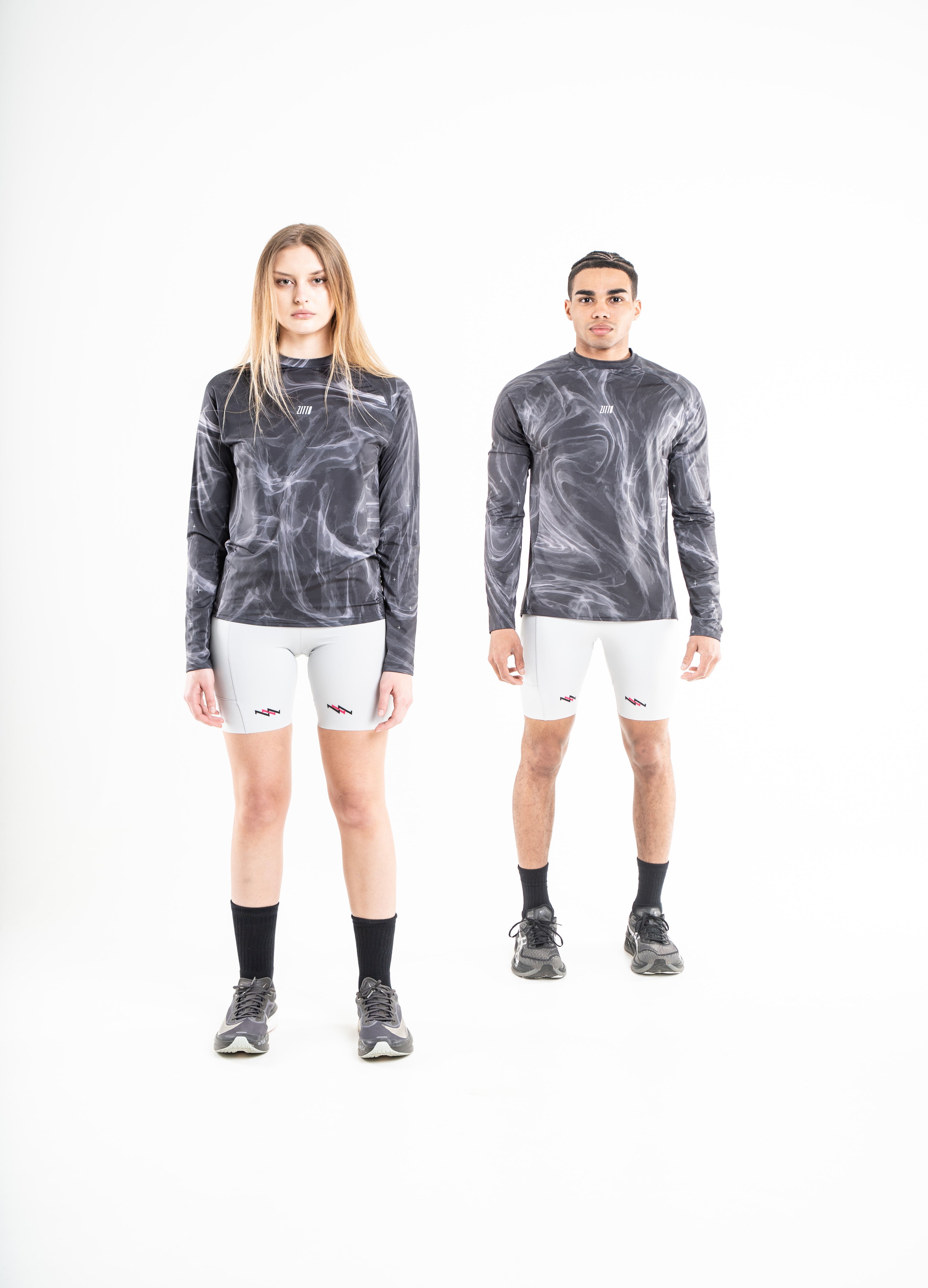 GREY NEBULA LONGSLEEVE